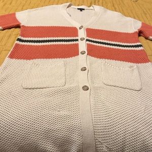 Jessica Simpson Marina Vartcity Stripe Duster